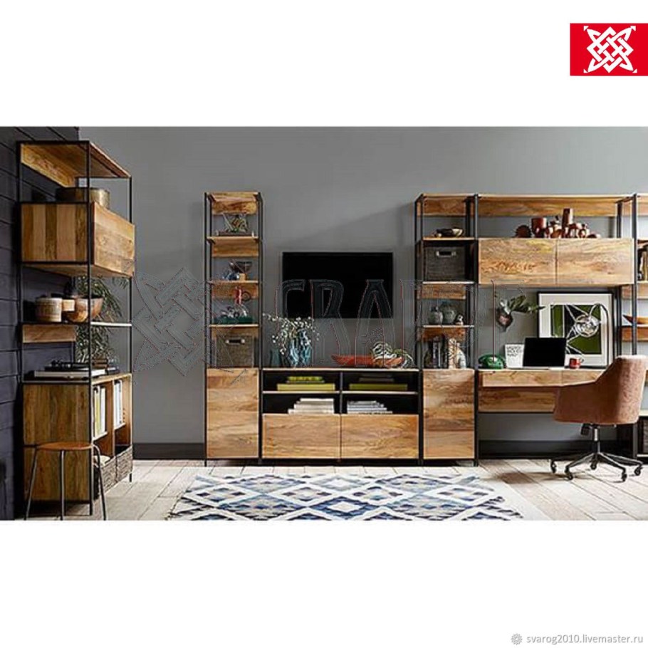 Мебель в гостиную лофт