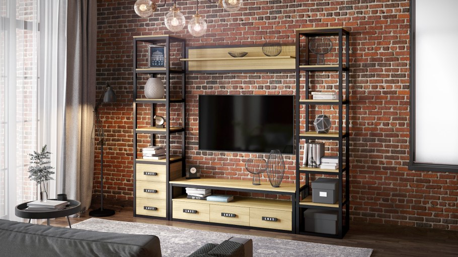 Стенка Loft (лофт) BRW