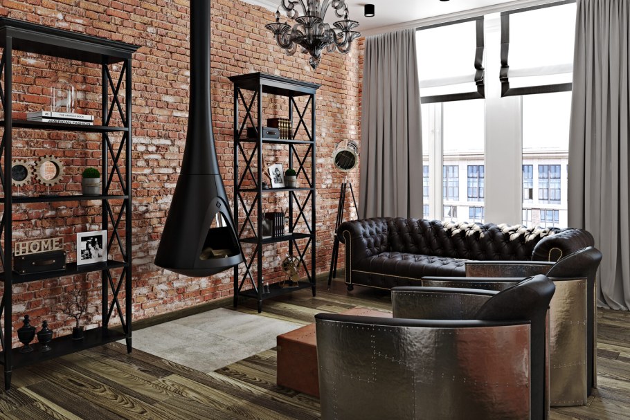 Классика с элементами лофта