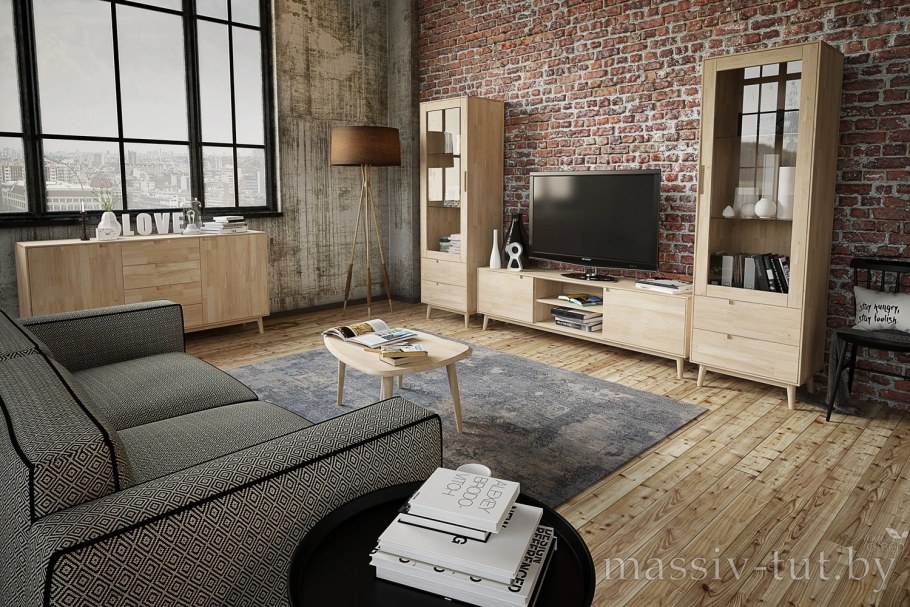 Мебель в гостиную лофт