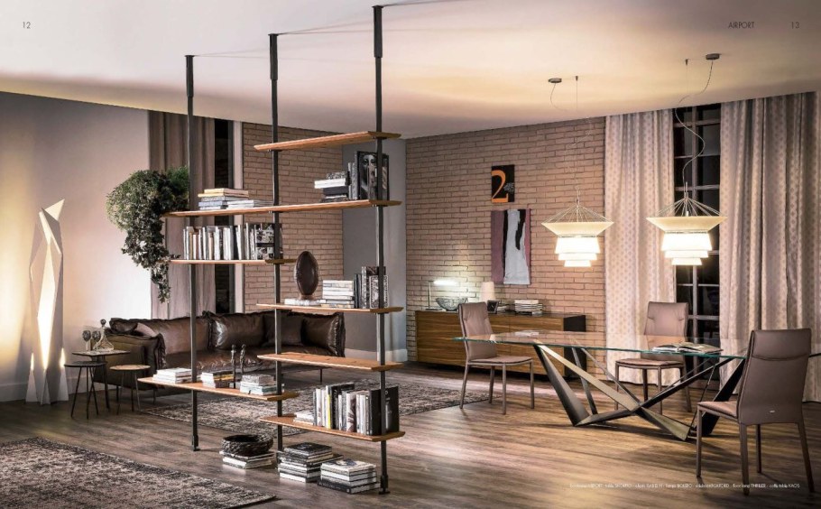 Книжные стеллажи лофт Cattelan Italia