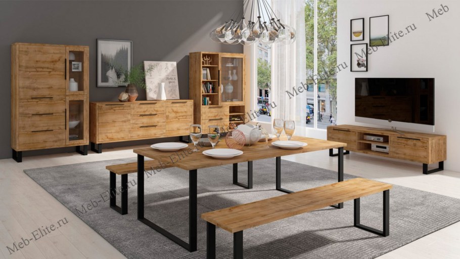 Гостиная Loft дуб Вотан