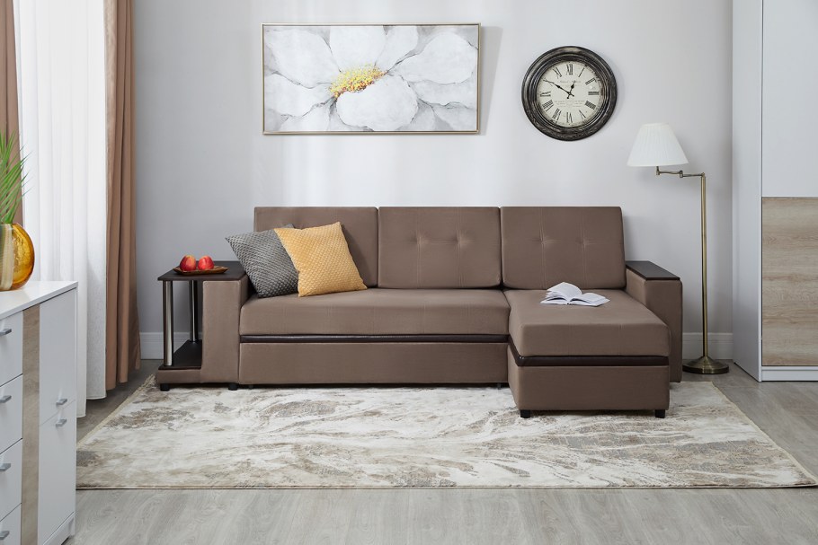 Диван хофф Сиэтл серо-бежевый