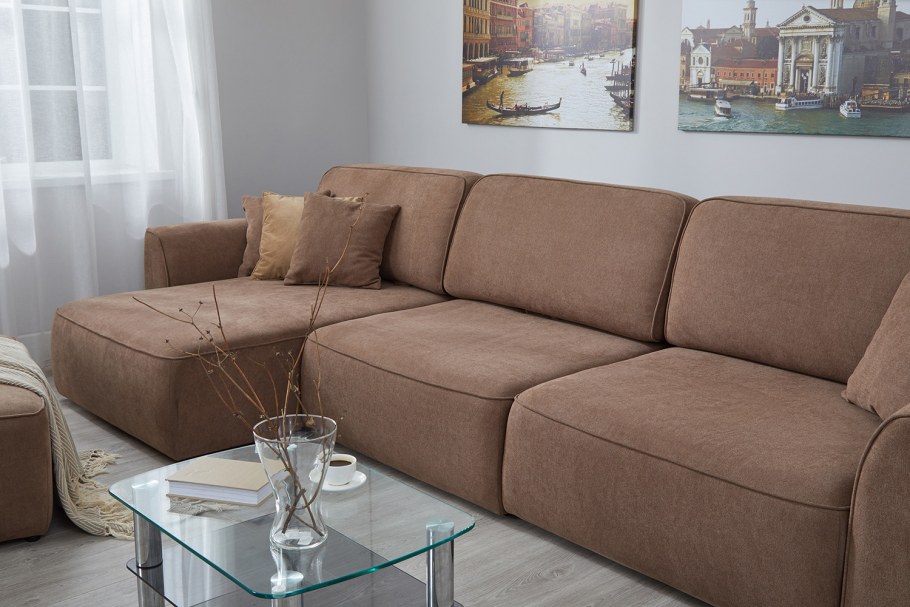 Диван серый Сиэтл фабрика Риваль