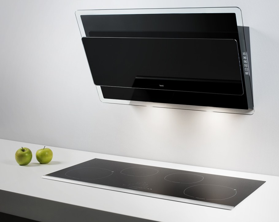 Каминная вытяжка best Offset 80 BK