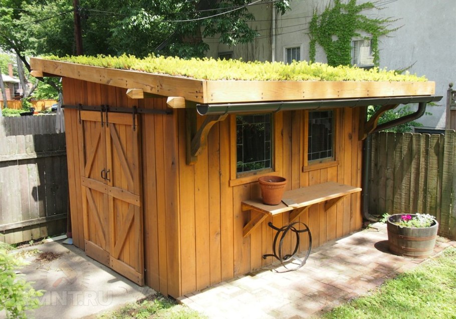 Хозблок на участке