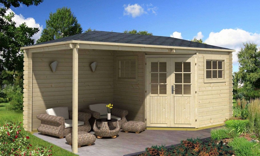 Сарай на участке