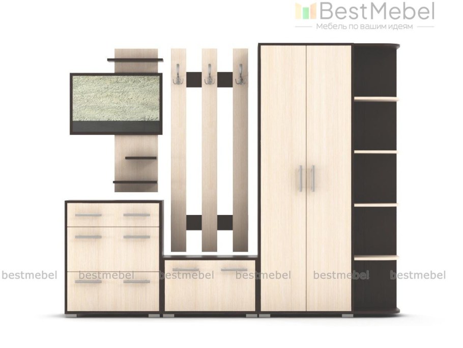 Браво мебель прихожая Вегас модули