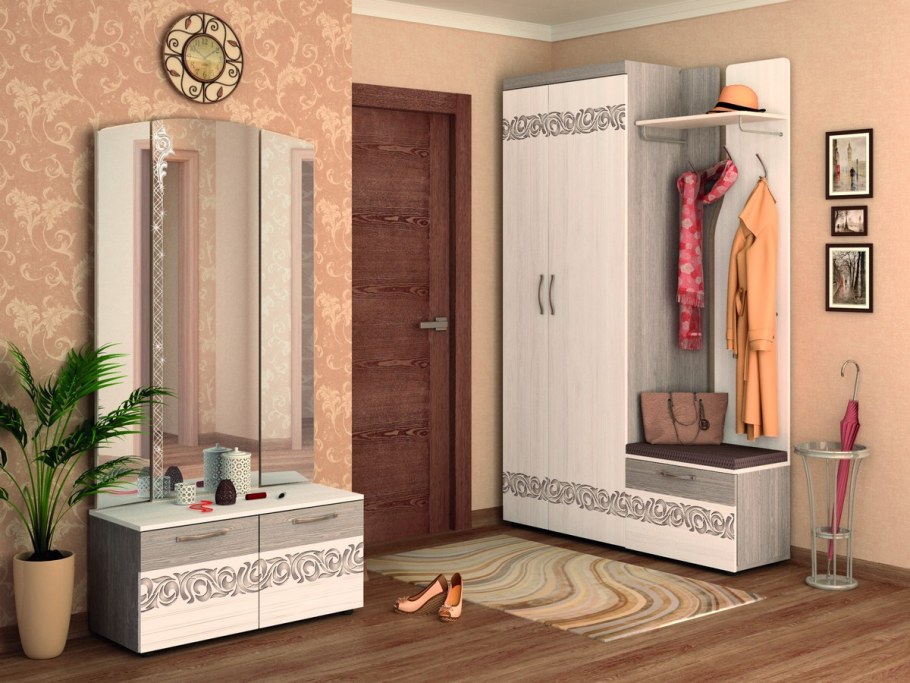 Прихожая дуэт Макс мебель