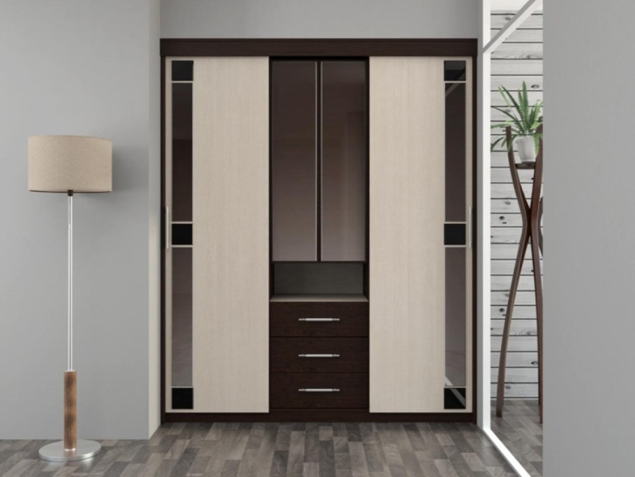 Прихожая лофт 02 венге