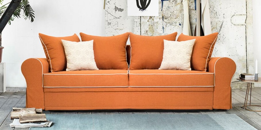 Диван Элис 2 с оттоманкой Оптима