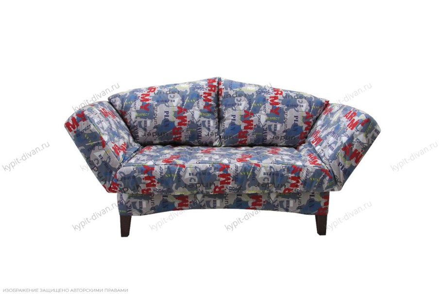 Диван бархат угловой оранжевый еврокнижка