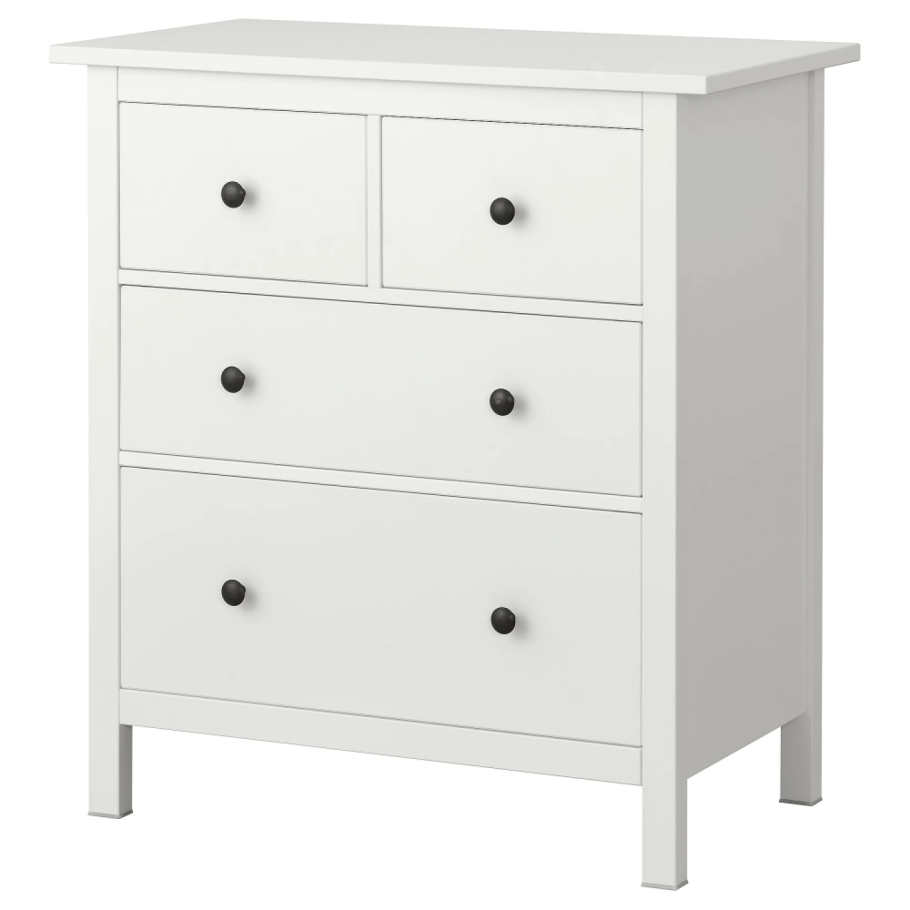 ХЕМНЭС галошница с 2 отделениями, белый, 89x127 см