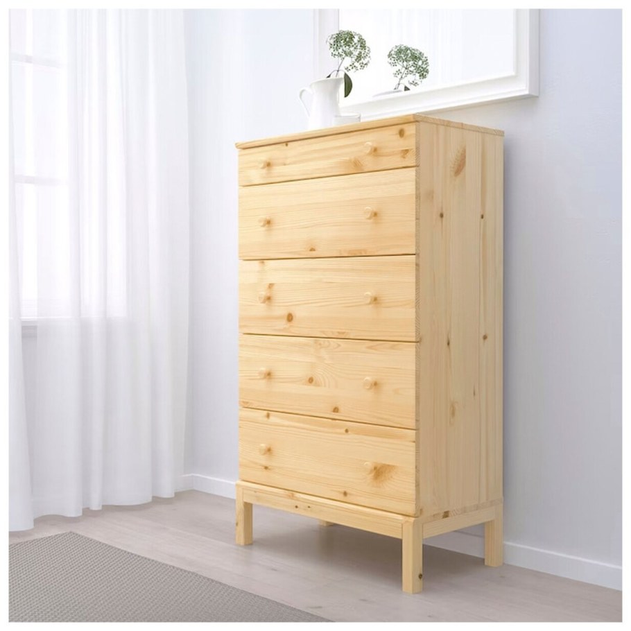 Комод икеа сосна 3 ящика