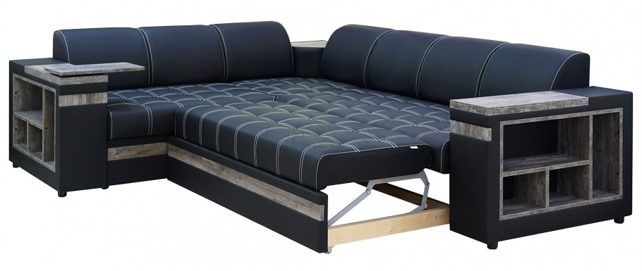 Диван-кровать с ортопедическим матрасом моон 034