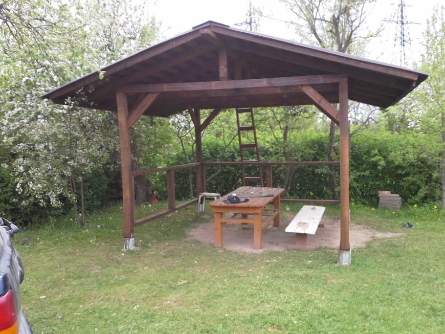 Крыша для беседки 3х3