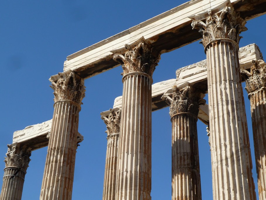 Храм диптер древней Греции