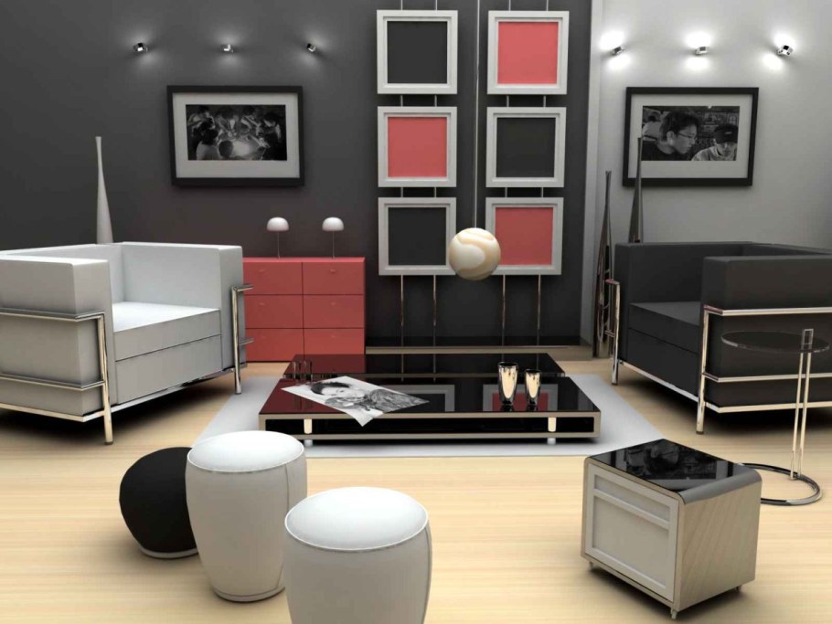 Футуристический стиль в интерьере