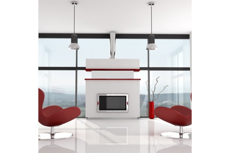 Помещение в стиле хайтек