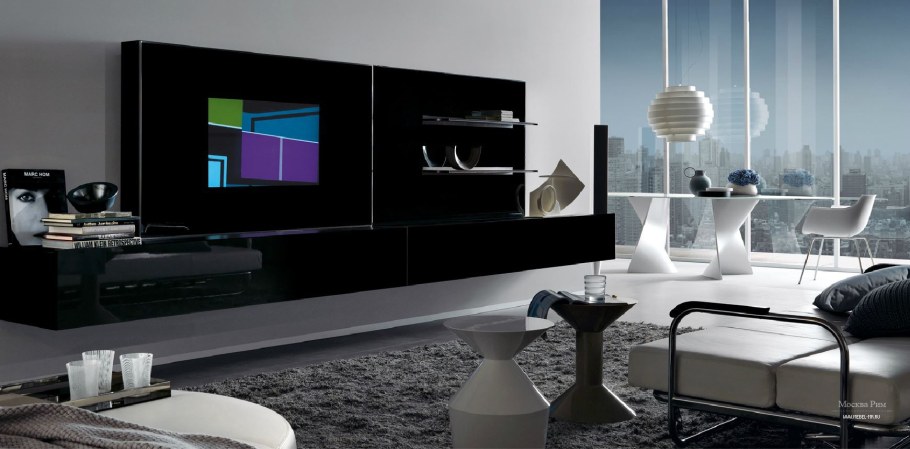 Интерьер в стиле футуризм