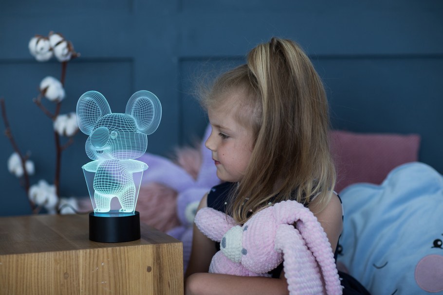 Ночник из дерева