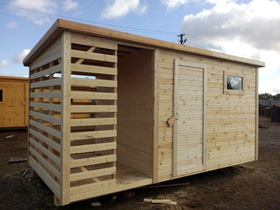 Сарай для дров на даче