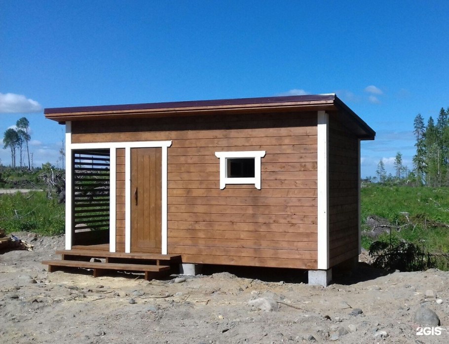 Хозблок 2х2 сборный щитовой