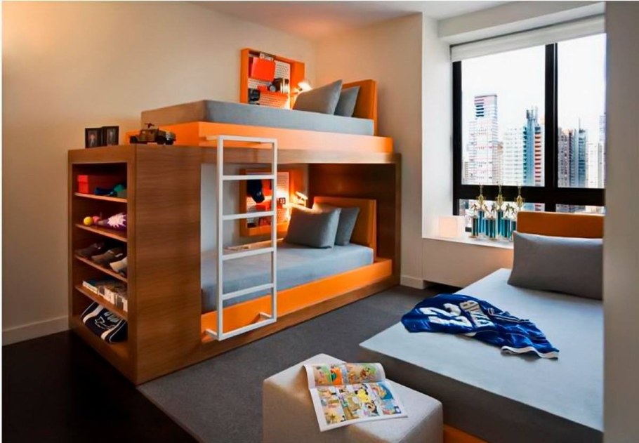 Двухъярусная кровать дизайнерская