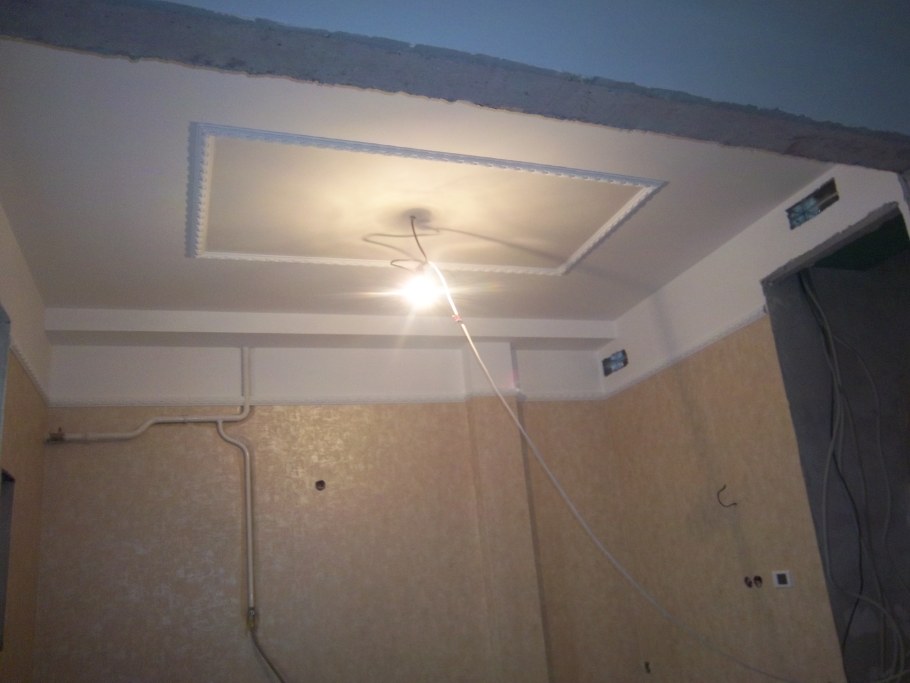 Подвесной потолок в сталинке