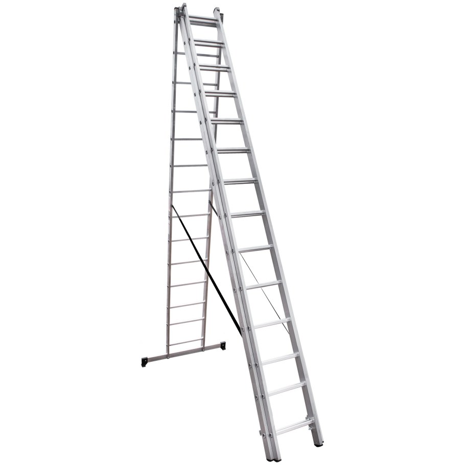 Лестница телескопическая 3-секционная новая высота