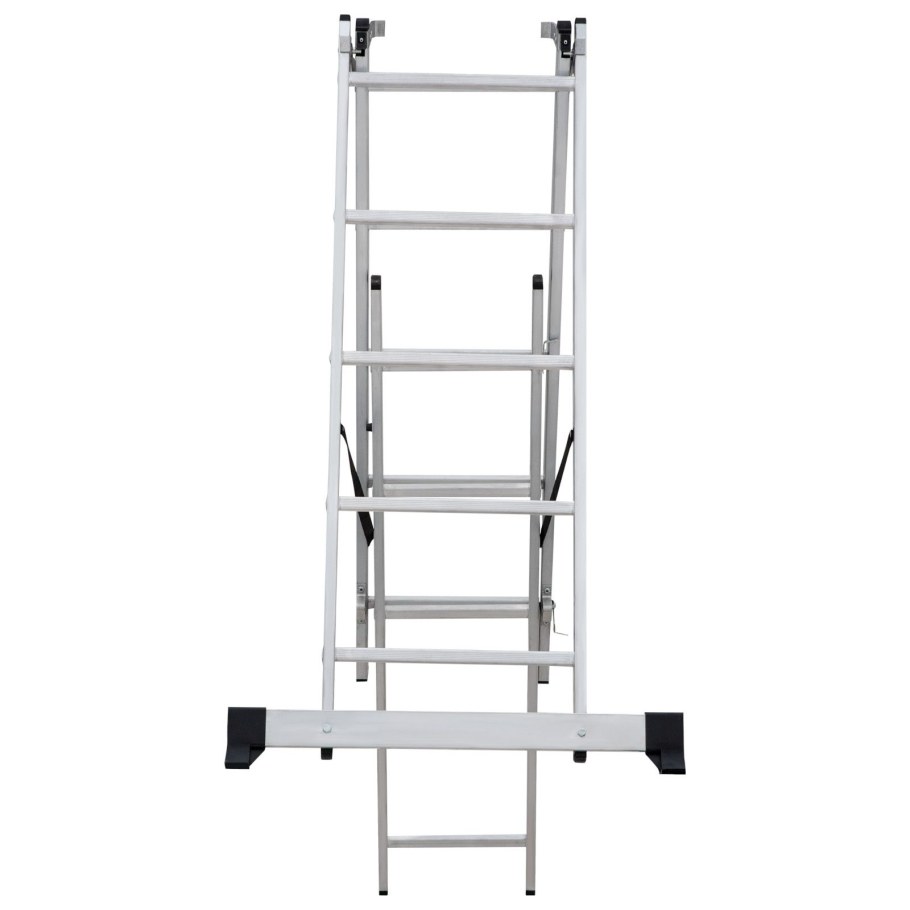 Лестница телескопическая 3-секционная новая высота NV 123