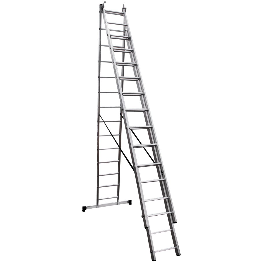 Лестница телескопическая 3-секционная biber 98210