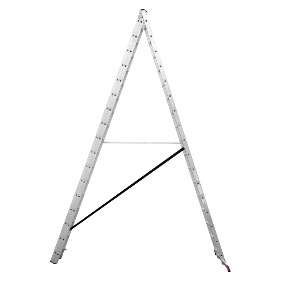 Лестница телескопическая 3-секционная Олимп 1230306 a