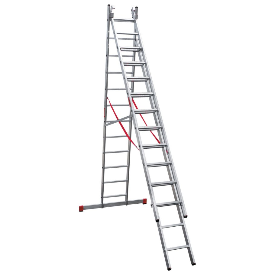 Лестница телескопическая алюминиевая UPU Ladder up500 5 м