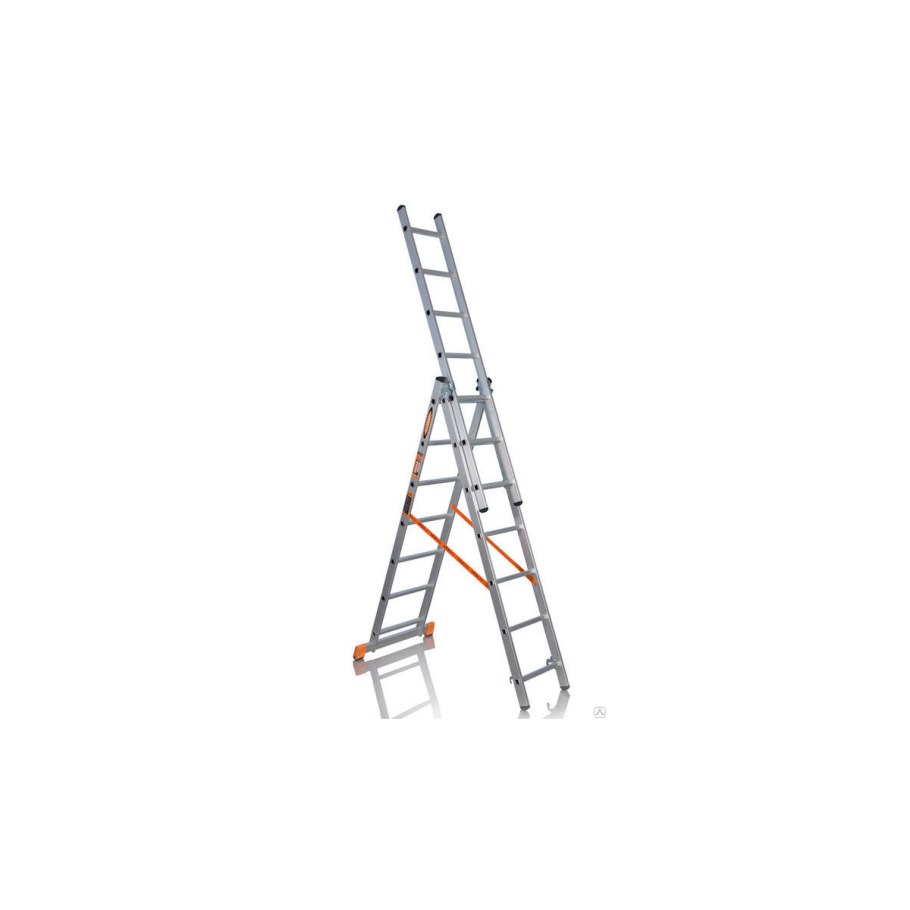 Лестница алюминиевая 3-х секционная