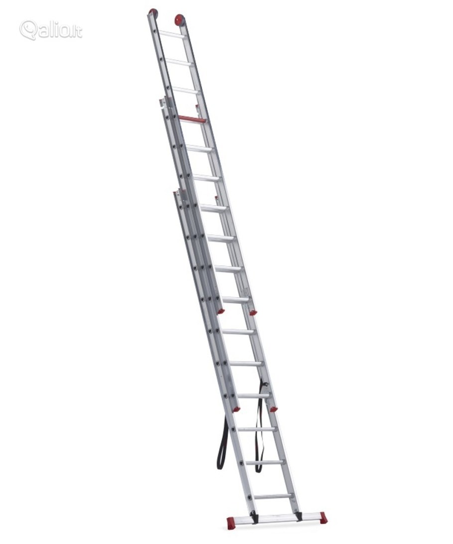 Лестница трансформер 3-секционная Krause Tribilo 129666