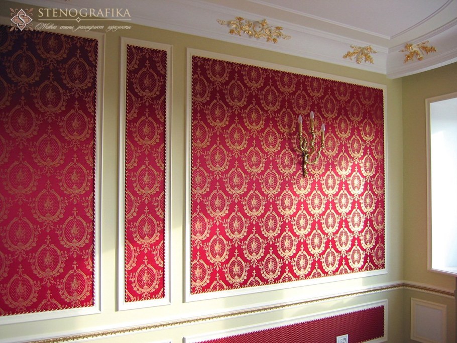 Декоративные цветы на стену