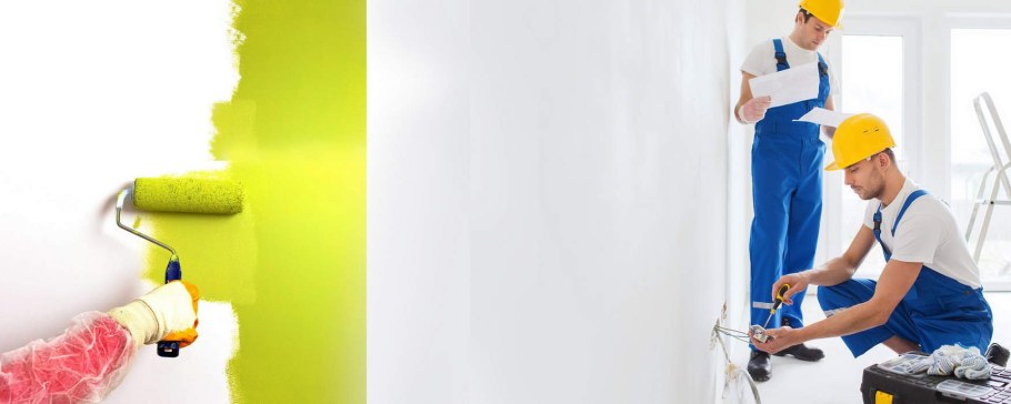 Фон для рекламы ремонта квартир