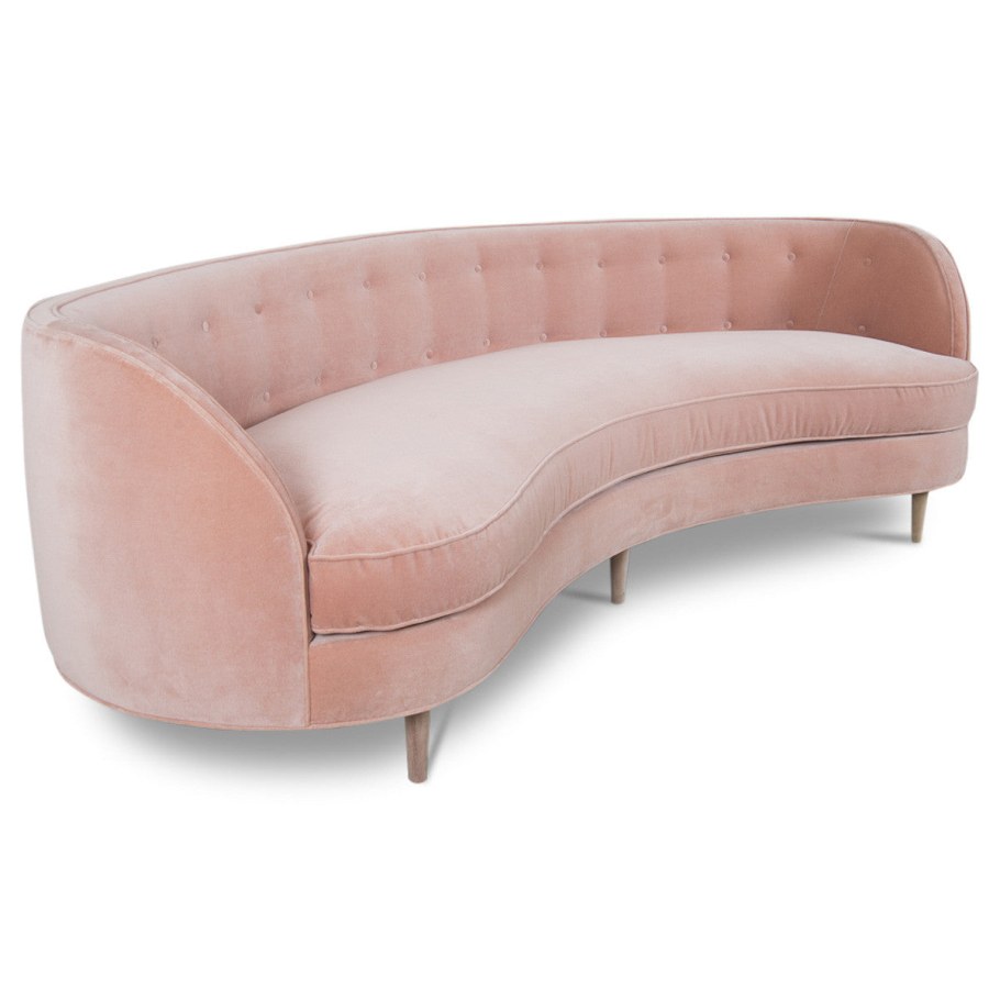 Изогнутый диванчик