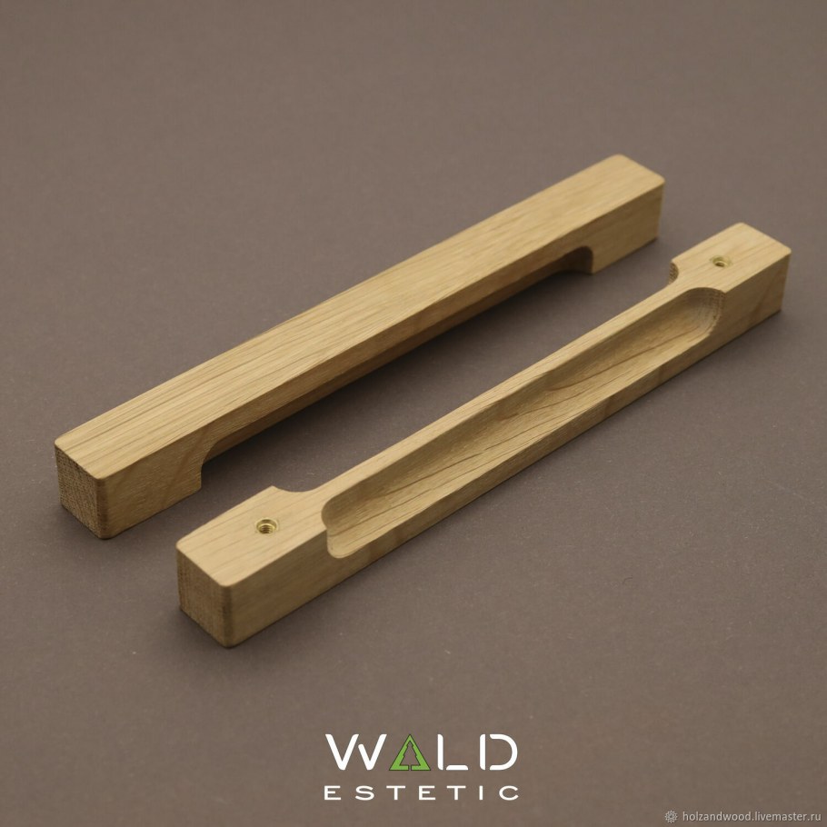 Ручка мебельная деревянная