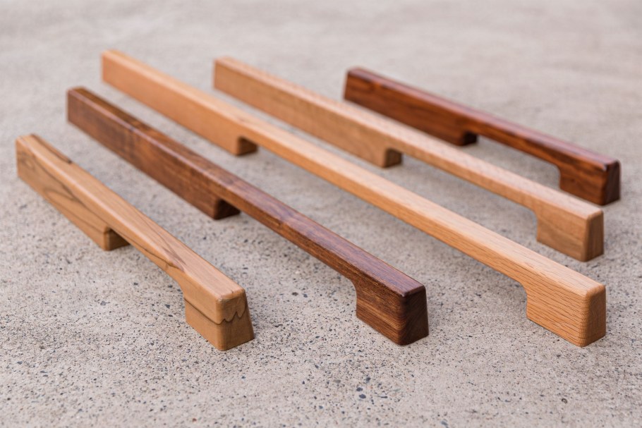 Деревянные ручки для мебели