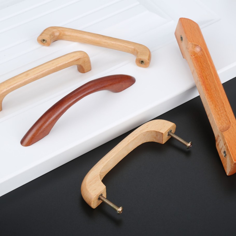 Деревянные мебельные ручки