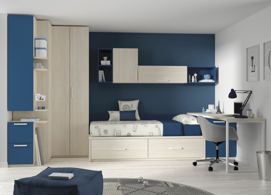 Мебель для подростковой комнаты для мальчика