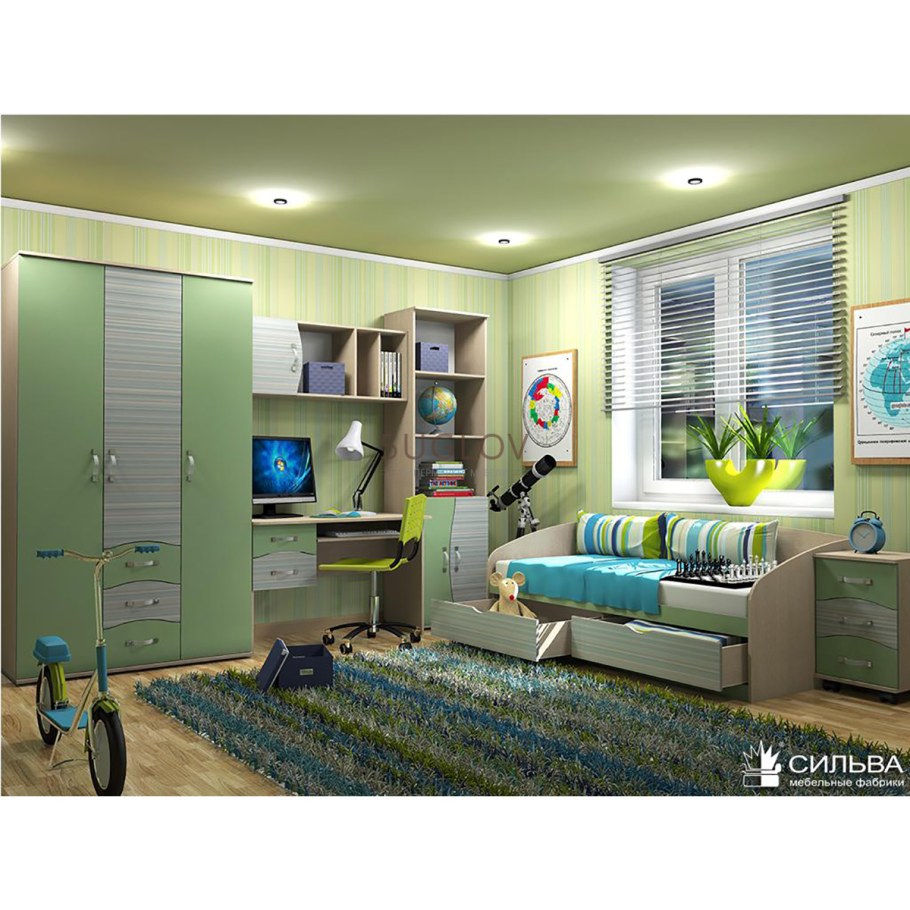 Подростковая спальня для мальчика