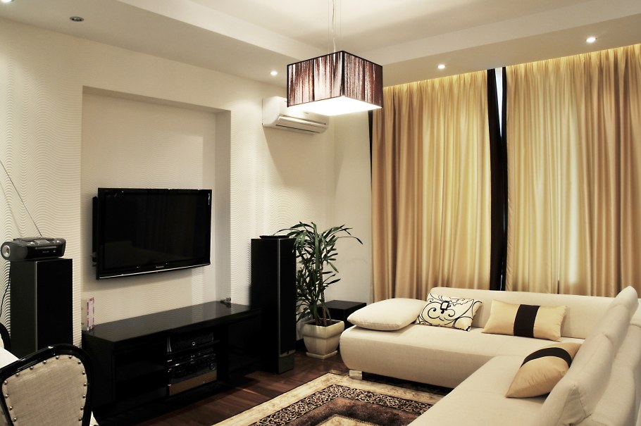 Интерьер зала в квартире