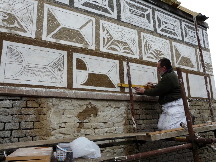 Сграффито штукатурка эпоха Возрождения