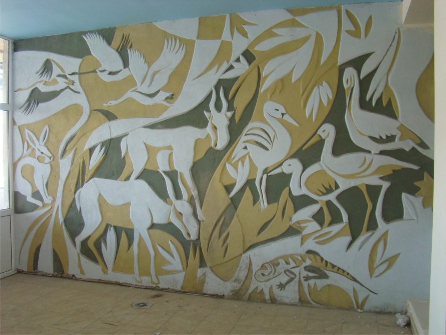 Сграффито штукатурка