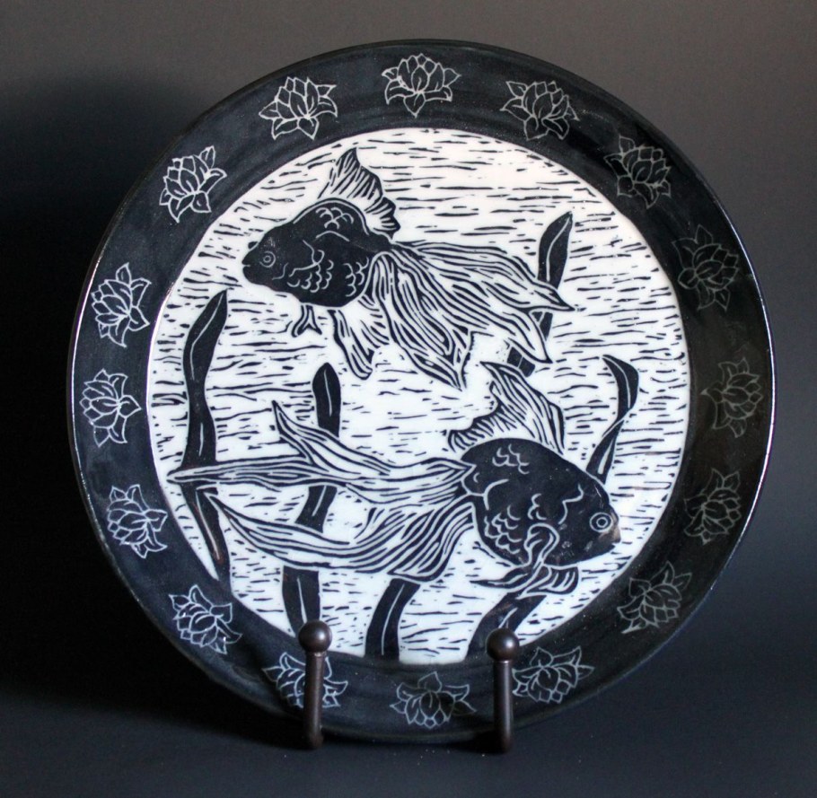 Техника сграффито в керамике