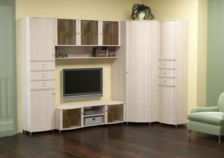 Гостиная Надежда св-130 венге