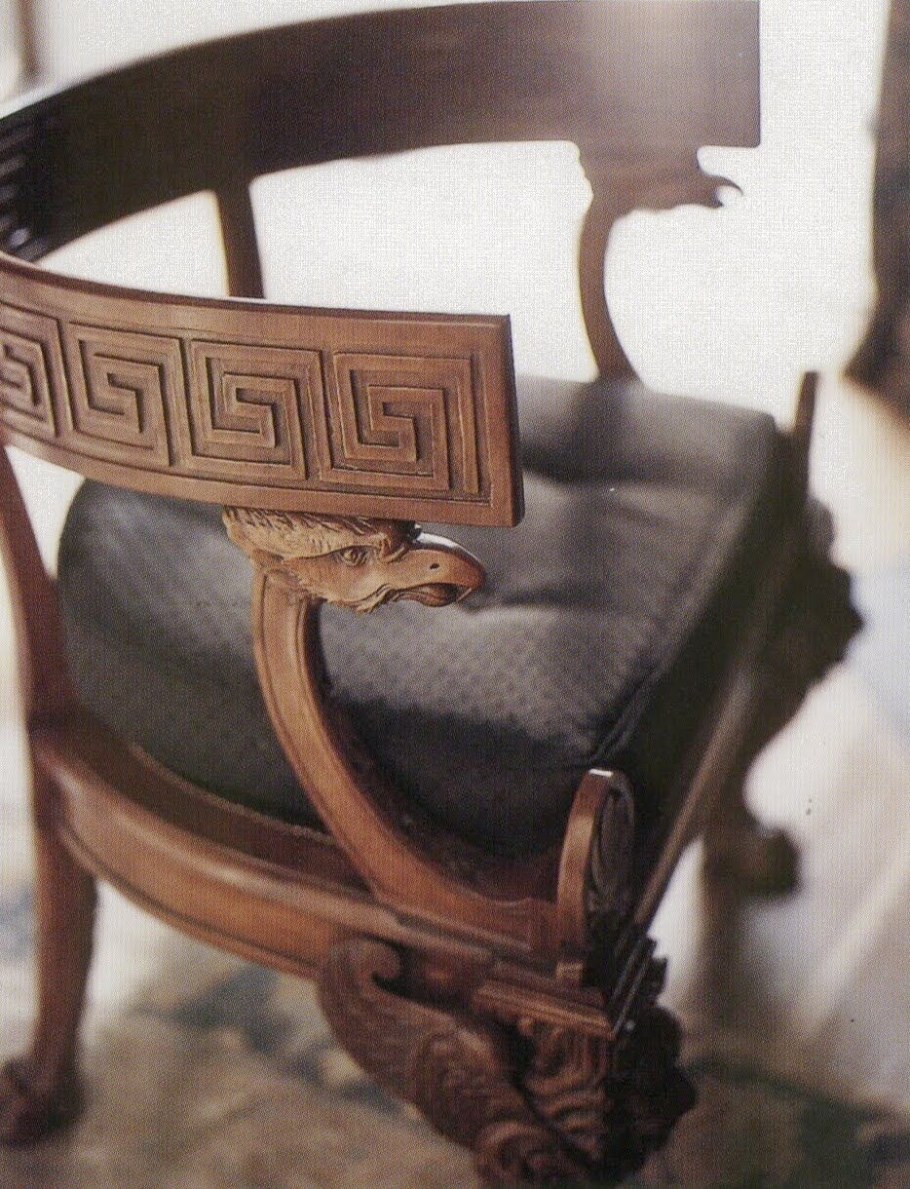 Стул кресло арт деко